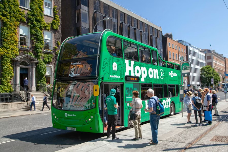 Dublin City Hop-On Hop-Off Bus Tour