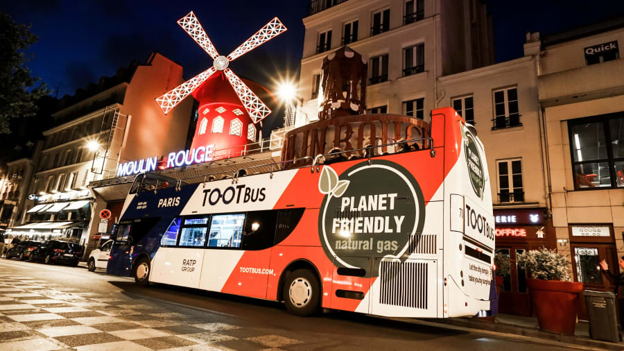 Toot Paris Night Bus Tour – See Paris Illuminated at Night