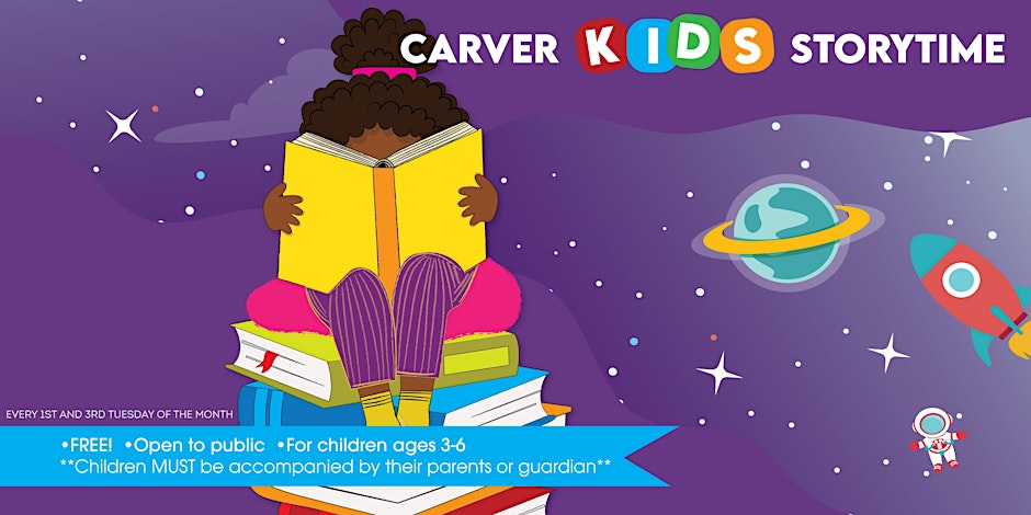 Carver Kids Storytime at the Carver - January