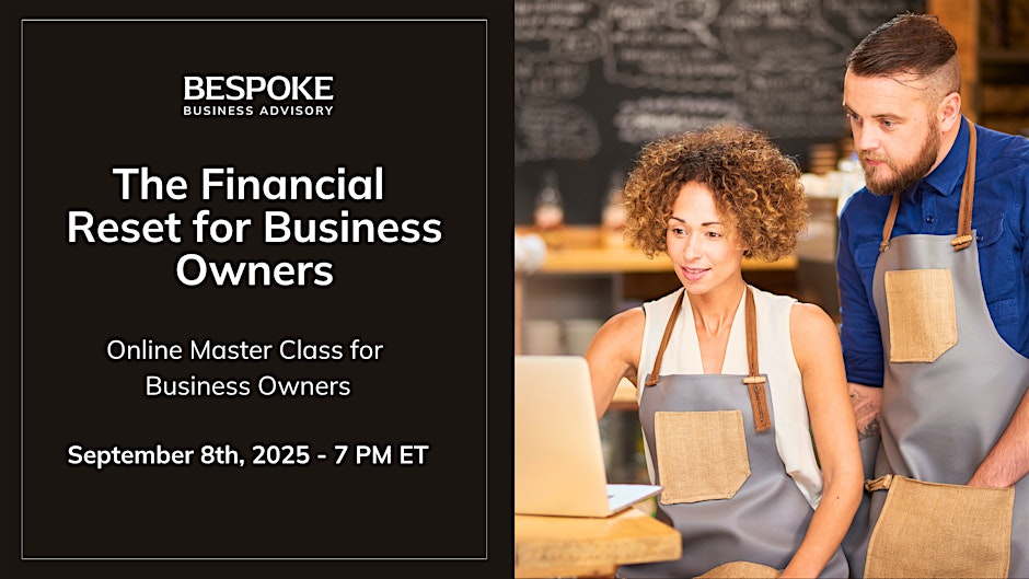 The Financial Reset for Business Owners - Online Class - Oklahoma City