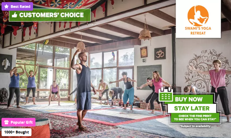 Best-Selling Yoga & Wellness Retreat with Classes, Meals & Activities at Swami’s