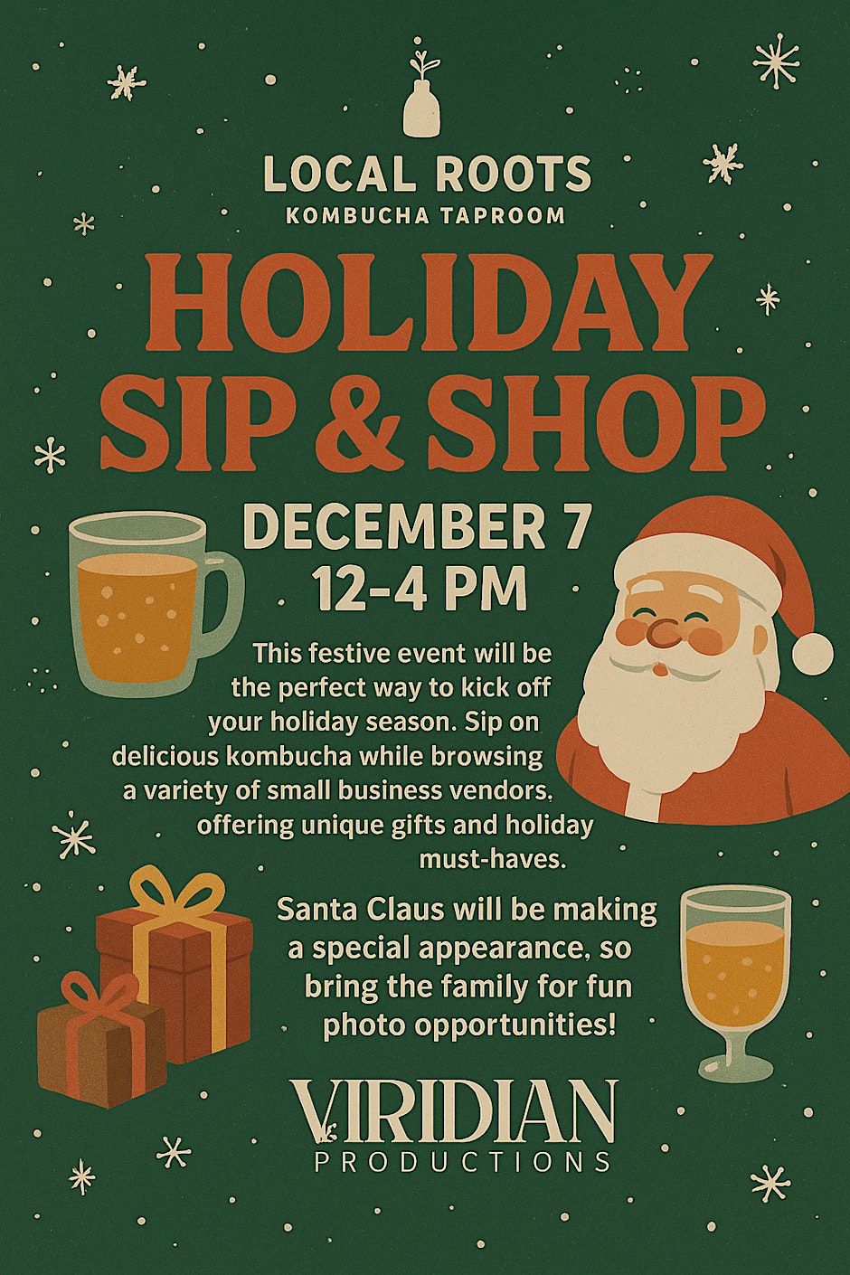Santa’s Sip and Shop: Holiday Market