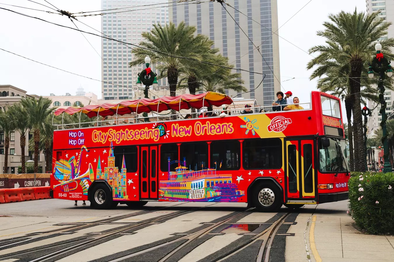 1-, 2-, or 3-Day Hop-On Hop-Off Bus Pass with City Sightseeing New Orleans