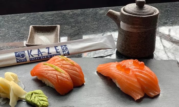 Savor Kaze Sushi Bar & Grill Favorites with Up to 37% Off
