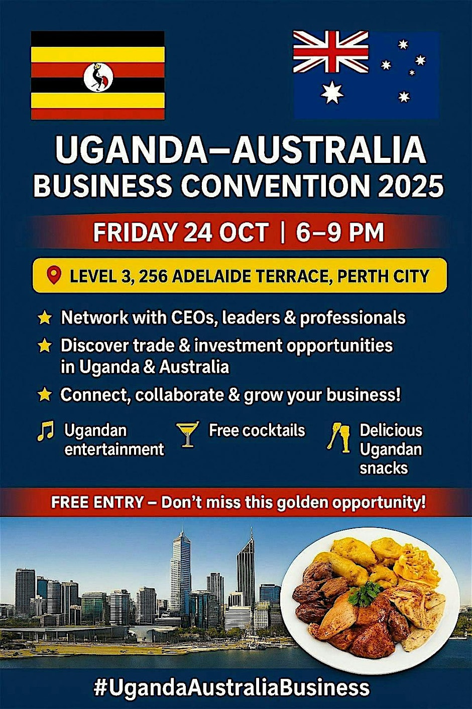 Uganda - Australia Business and Investment Convention -Perth2025