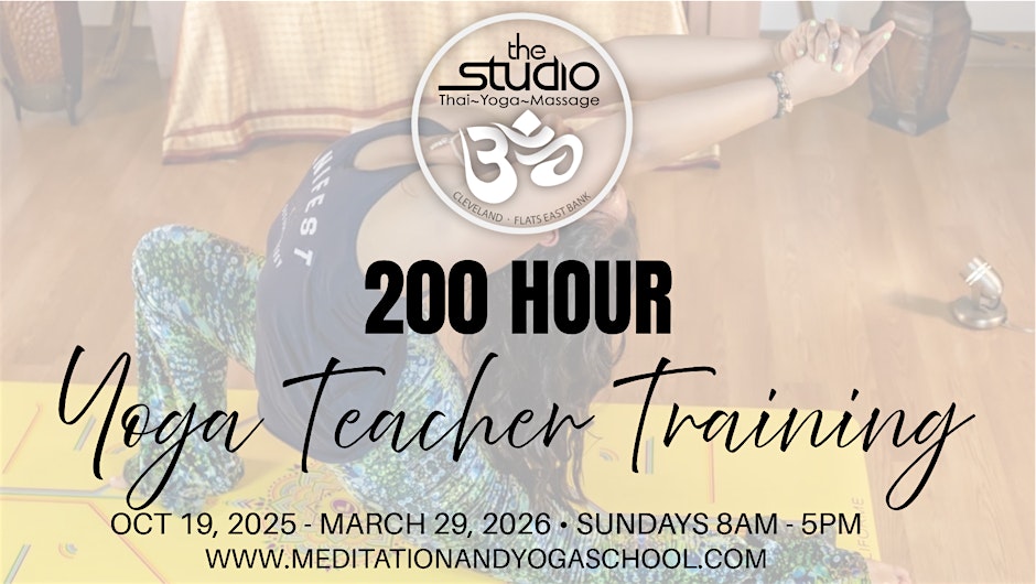 200 Hour Yoga and Meditation Teacher Training in Cleveland, Ohio