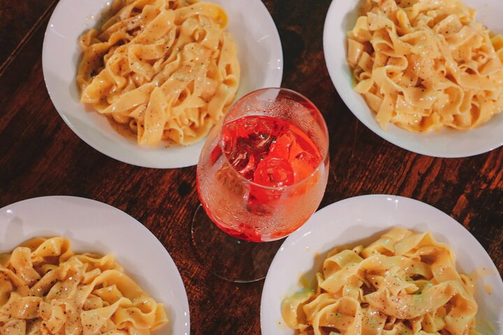 Rome Pasta Making Class – Fresh Pasta & Aperol Spritz Experience