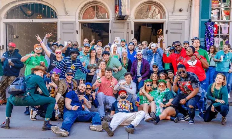 Up to 42% Off Ultimate Bourbon Street Bar Adventure for Up to Four with Crawl New Orleans