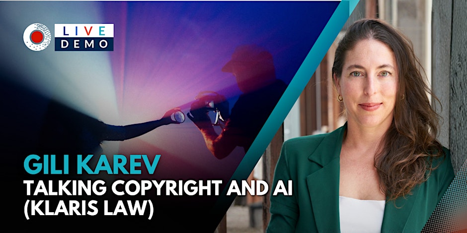 Talking Copyright and AI for Photographers with Gili Karev (Klaris Law)