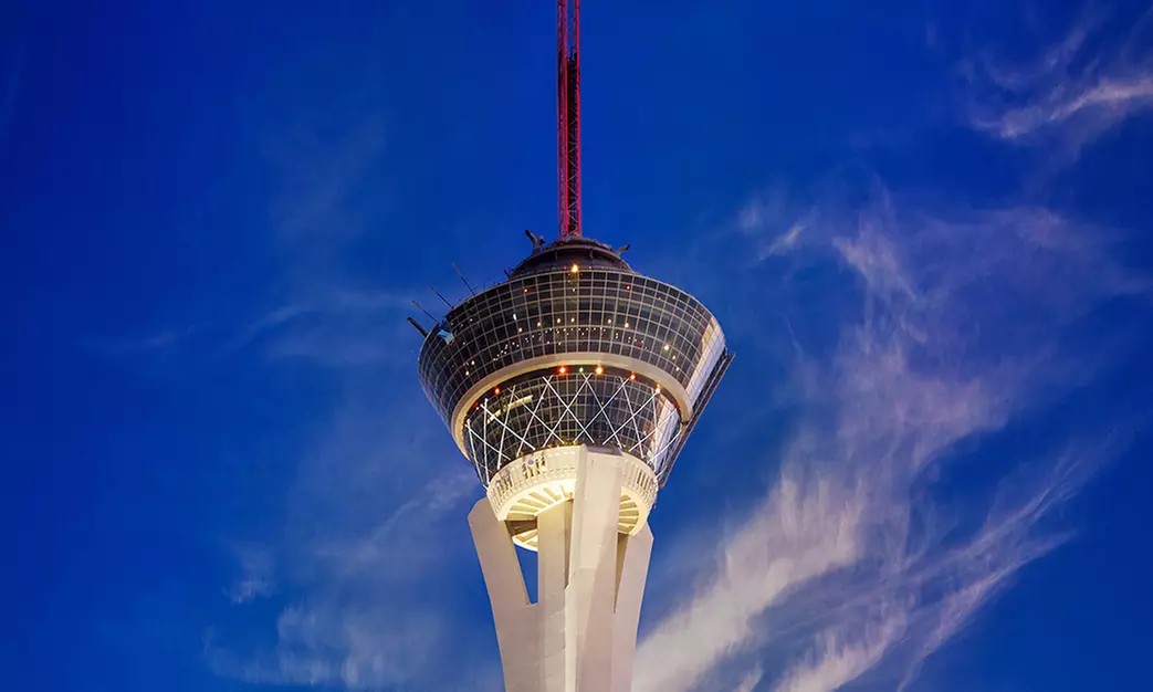 Vegas Views & Adrenaline Rush: STRAT Tower Deck + SkyJump or Ride – Up to 27% Off!