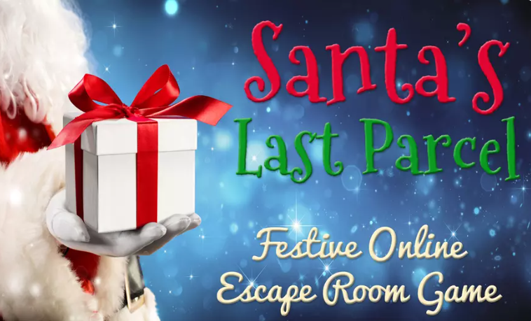 Crack the Clues! Santa’s Last Christmas Parcel Virtual Escape Game for Six – Save 45%