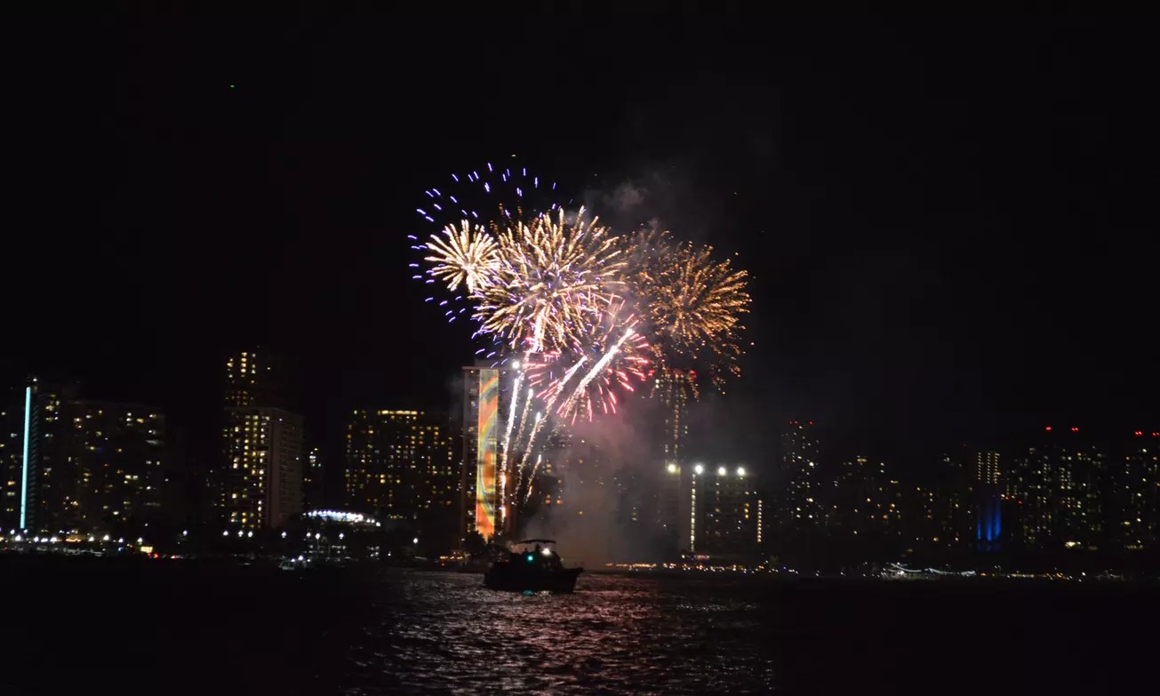 Up to 29% Off: Fireworks Friday Night Sail on Makani Catamaran – One Adult or Child