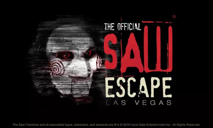 Face the Trap: Official SAW Escape Room Experience – Up to 55% Off with Collector’s Coin!