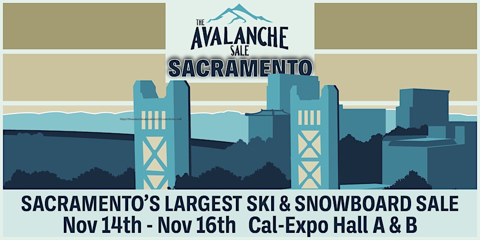 FREE ENTRY TICKETS to the Avalanche Sale Sacramento, CA, Nov 14-16, 2025