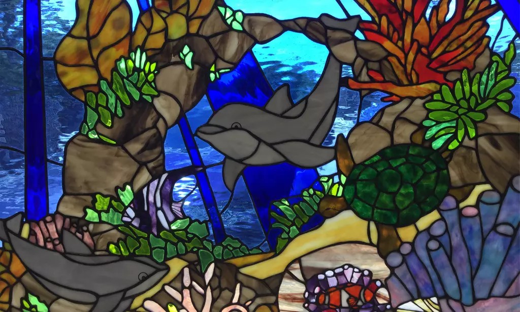 Learn to Craft a Stained Glass Panel in a 5-Week Beginner Class at West of the Moon Art Glass Studios – Up to 77% Off