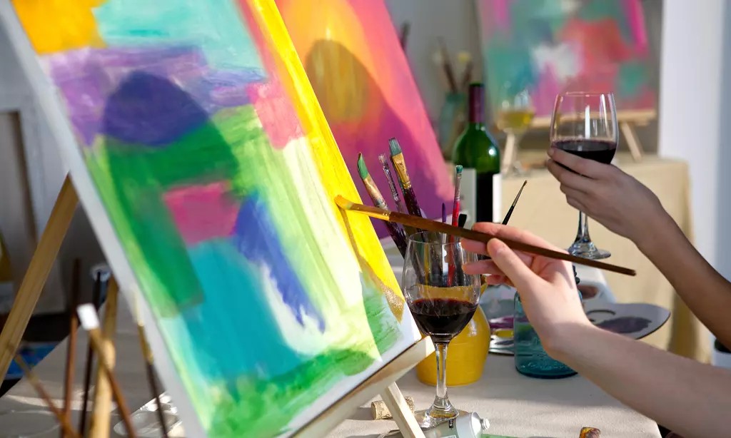 Art + Drinks = Fun Night Out – Save Up to 40% on Painting for One or Two