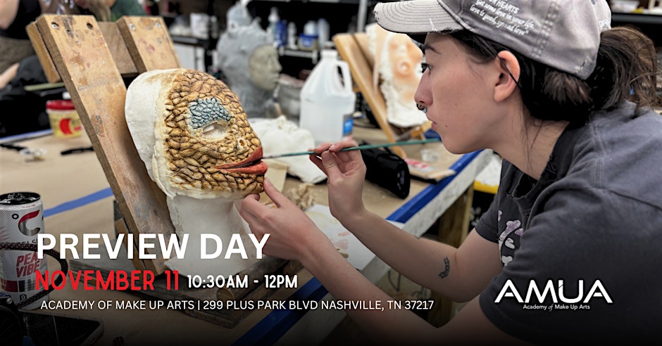 The Academy of Make Up Art's Preview Day