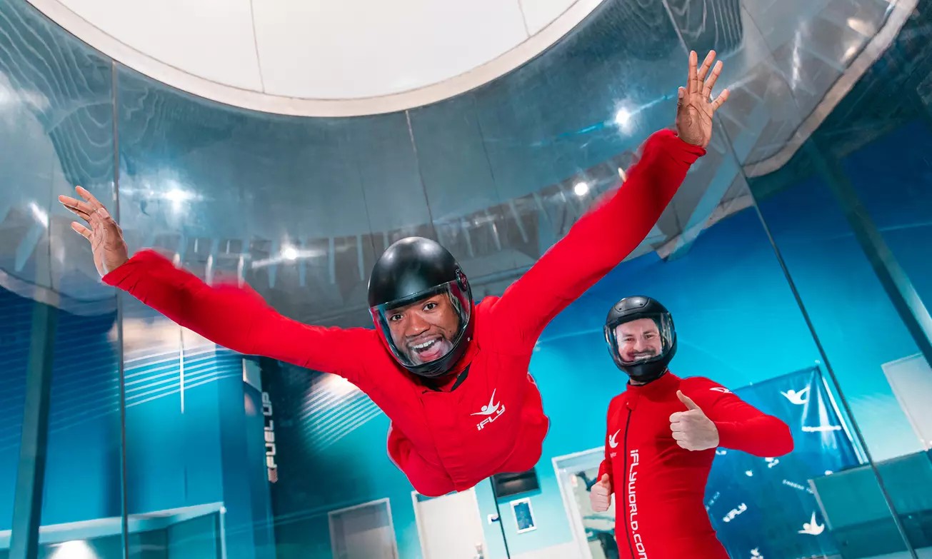 Indoor Skydiving Thrill – Two Flights for One Person at iFLY