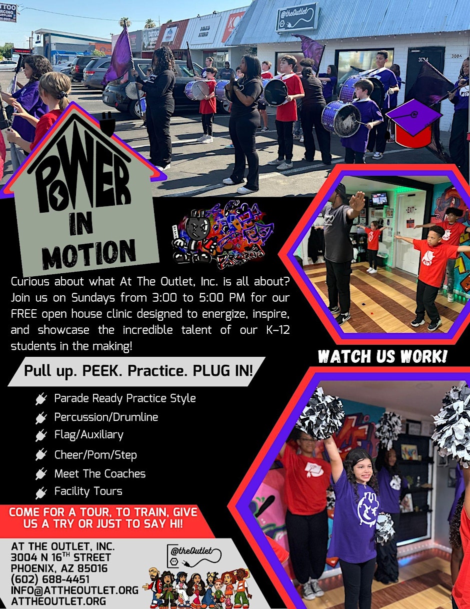 Power in Motion - FREE Open House Practice Sessions on Sundays