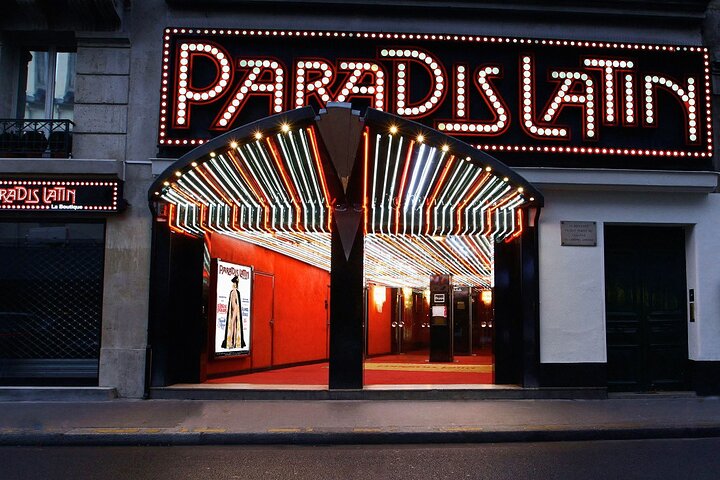 Tickets to the Paradis Latin Cabaret in Paris with champagne