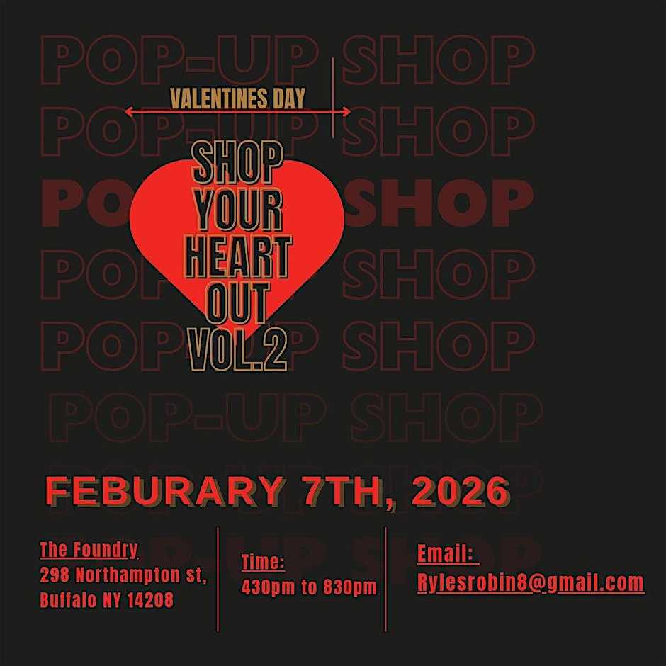 SHOP YOUR HEART OUT (vol.2) Valentine’s Day Vendor Market POP-UP SHOP