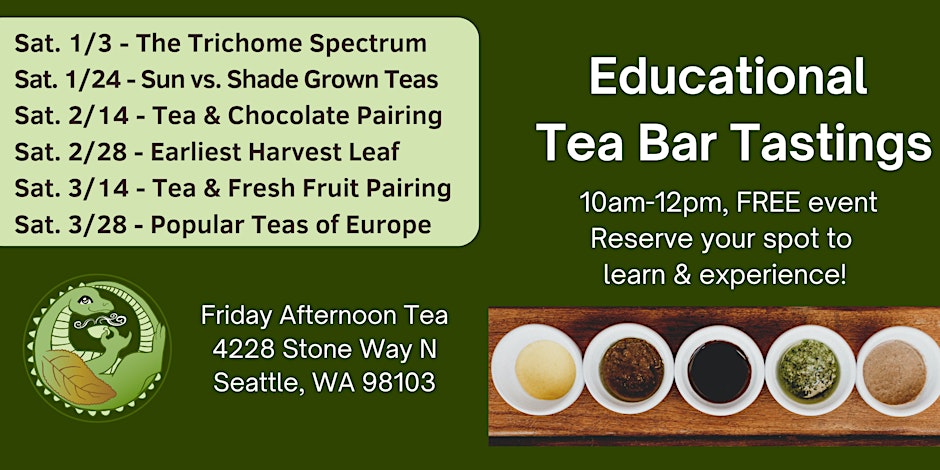 Educational Tea Bar Tastings