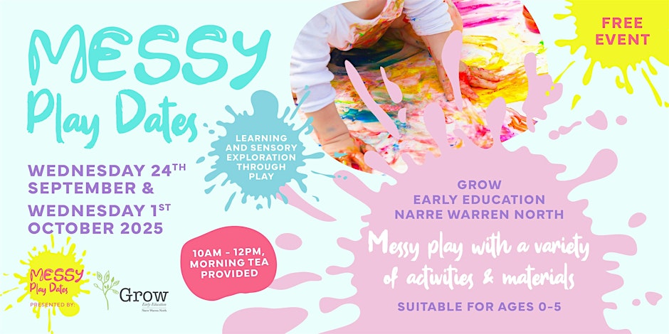 FREE Messy Play Dates Narre Warren