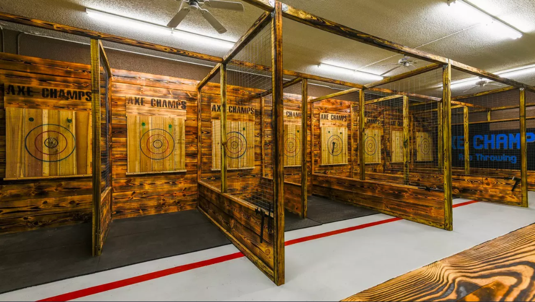 Axe Throwing Experience at Axe Champs – 1-Hour Session Up to 38% Off