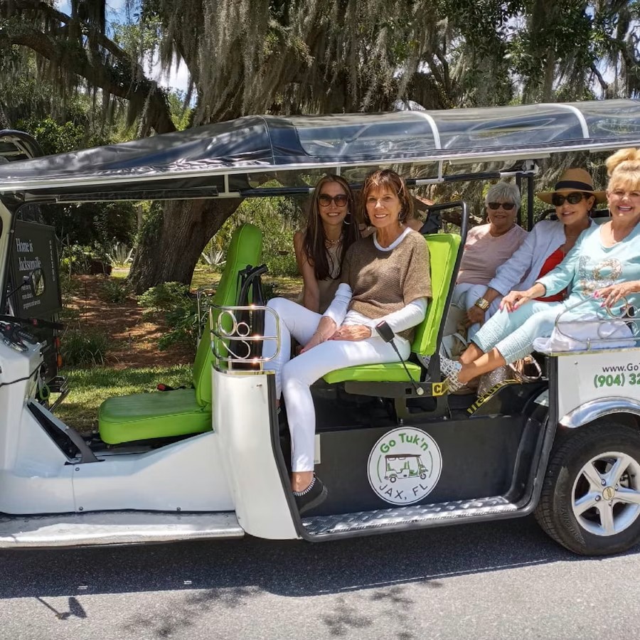 Eco-Friendly Tuk-Tuk Tour of Jacksonville’s Riverside and Avondale Neighborhoods