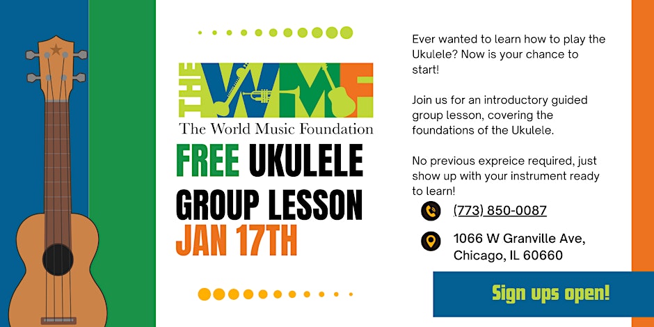The World Music Foundation Group Introductory Ukulele Lesson