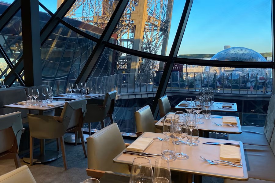 Eiffel Tower Lunch Reservation at Madame Brasserie