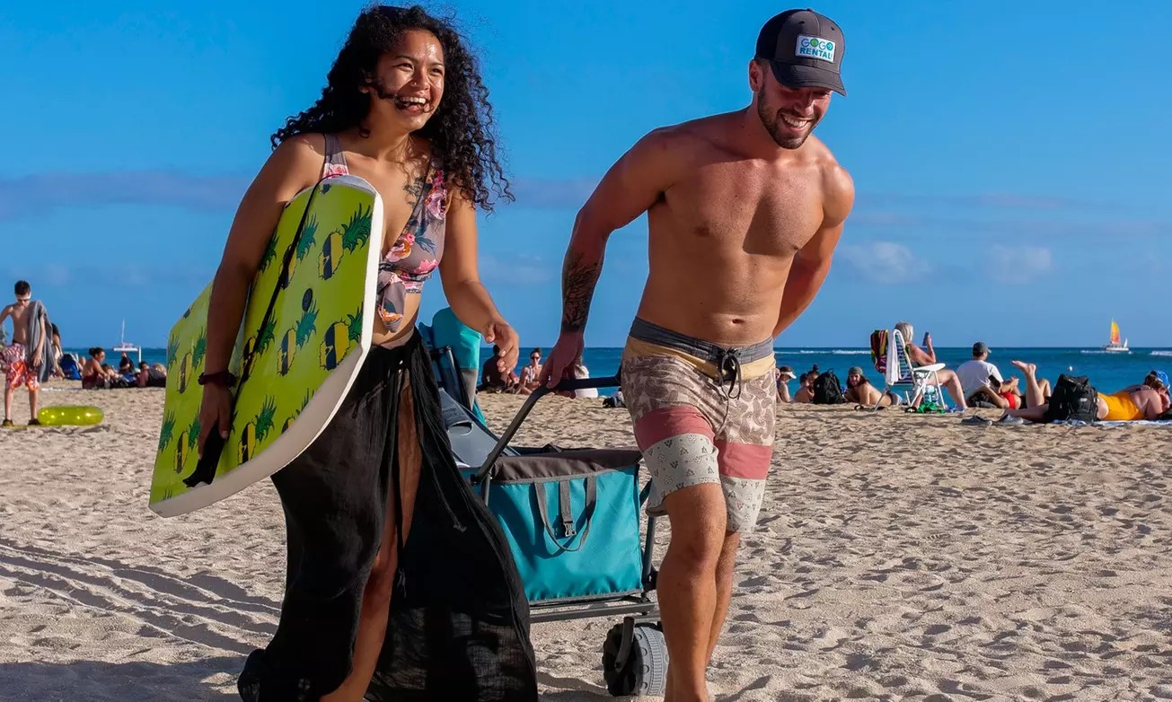 Save Up to 42% on Gogo Rental’s Beach Packages for 2–6 People