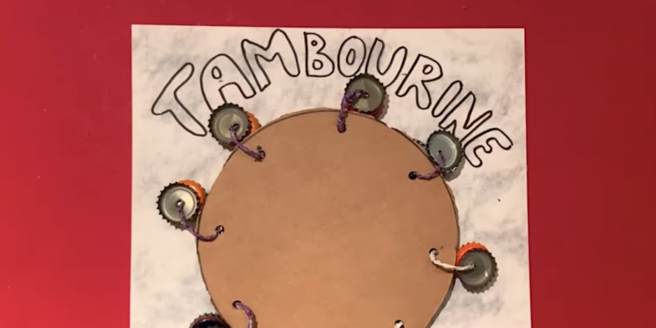 Upcycled Tambourines with Karl - Mid City