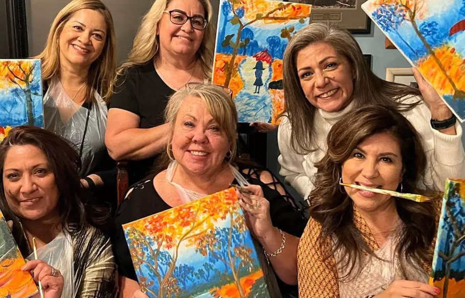 Paint, Sip & Relax — Up to 29% Off Creative Nights Out Across Cincinnati