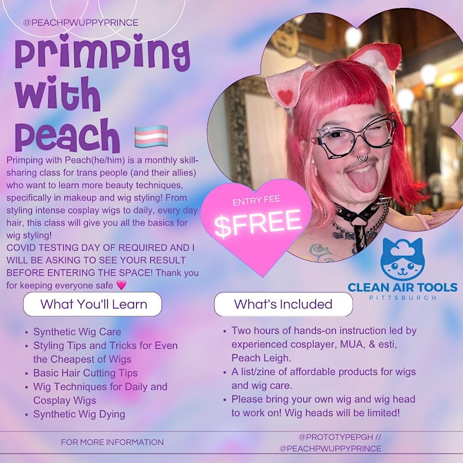 Primping with Peach (Wigs) x Oakland
