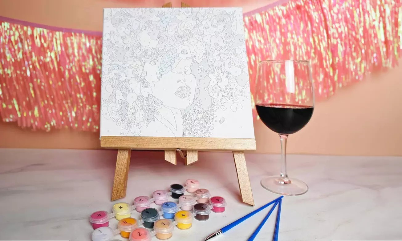 Vine, Paint & Laugh: Creative Gift Box for Girls Night