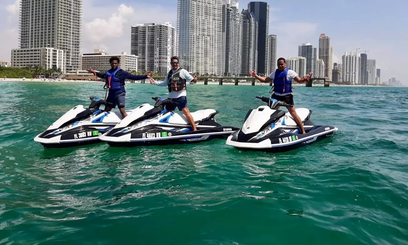 Jet Ski Across Biscayne Bay – Up to 4 Yamaha VX Rentals (Up to 94% Off)