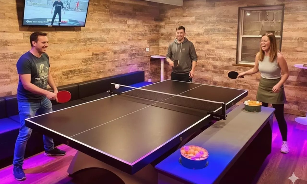 Ping Pong Fun in NYC: Table Rental with All Gear Included!