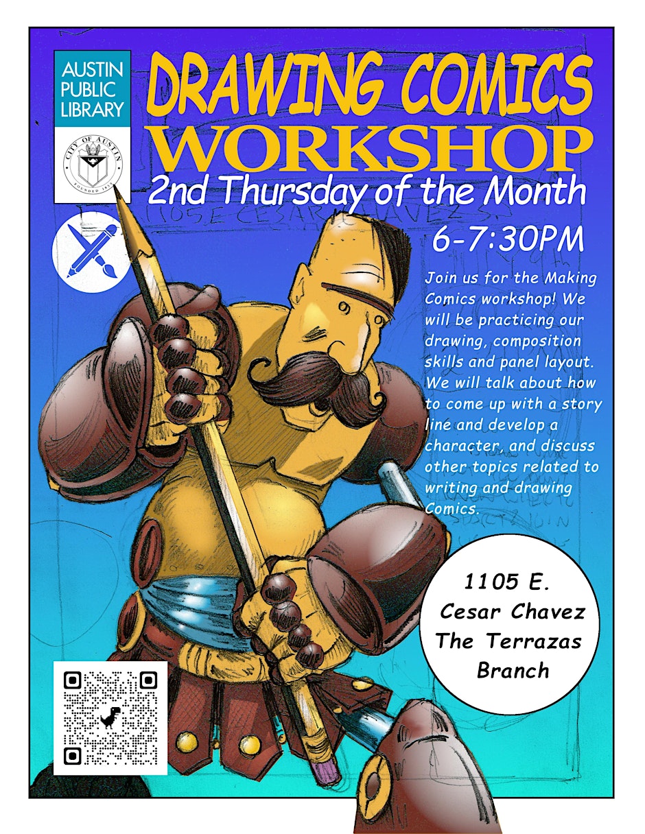 Making Comics: Drawing workshop - December