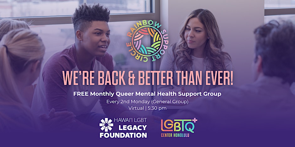 Rainbow Support Circle (February)