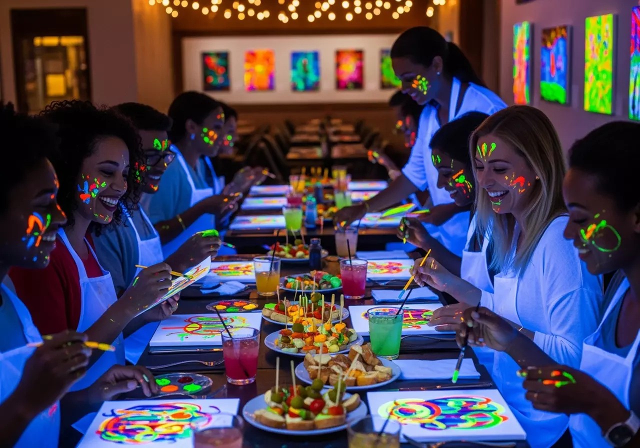 Visual 87 Production: 3-Hour Painting Party for One or Two – Up to 54% Off