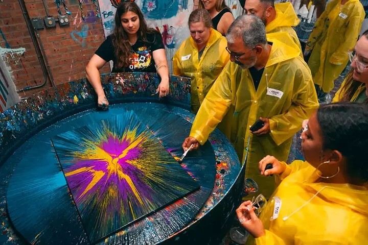NYC Private Spin Art Workshop