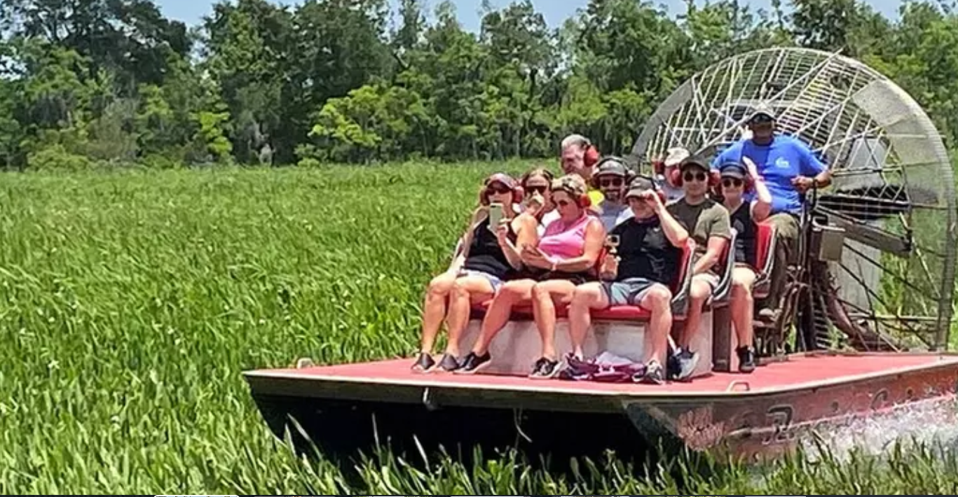 Wildlife-Filled Airboat Swamp Tour Adventure