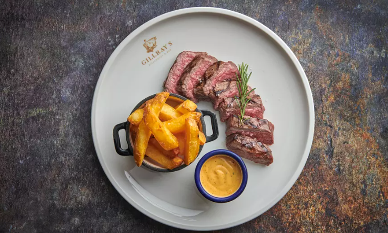 Luxury Fillet Steak & Wine for 2 or 4 at Gillray’s – 5★ Marriott County Hall (Up to 66% Off)
