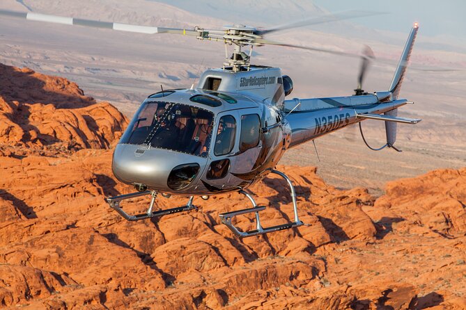 Scenic Helicopter Flight Over Valley of Fire from Las Vegas
