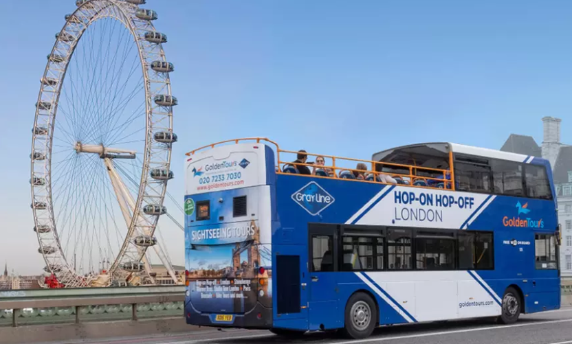 Hop-On Hop-Off London Bus Tours with Golden Tours | tastecard Eligible