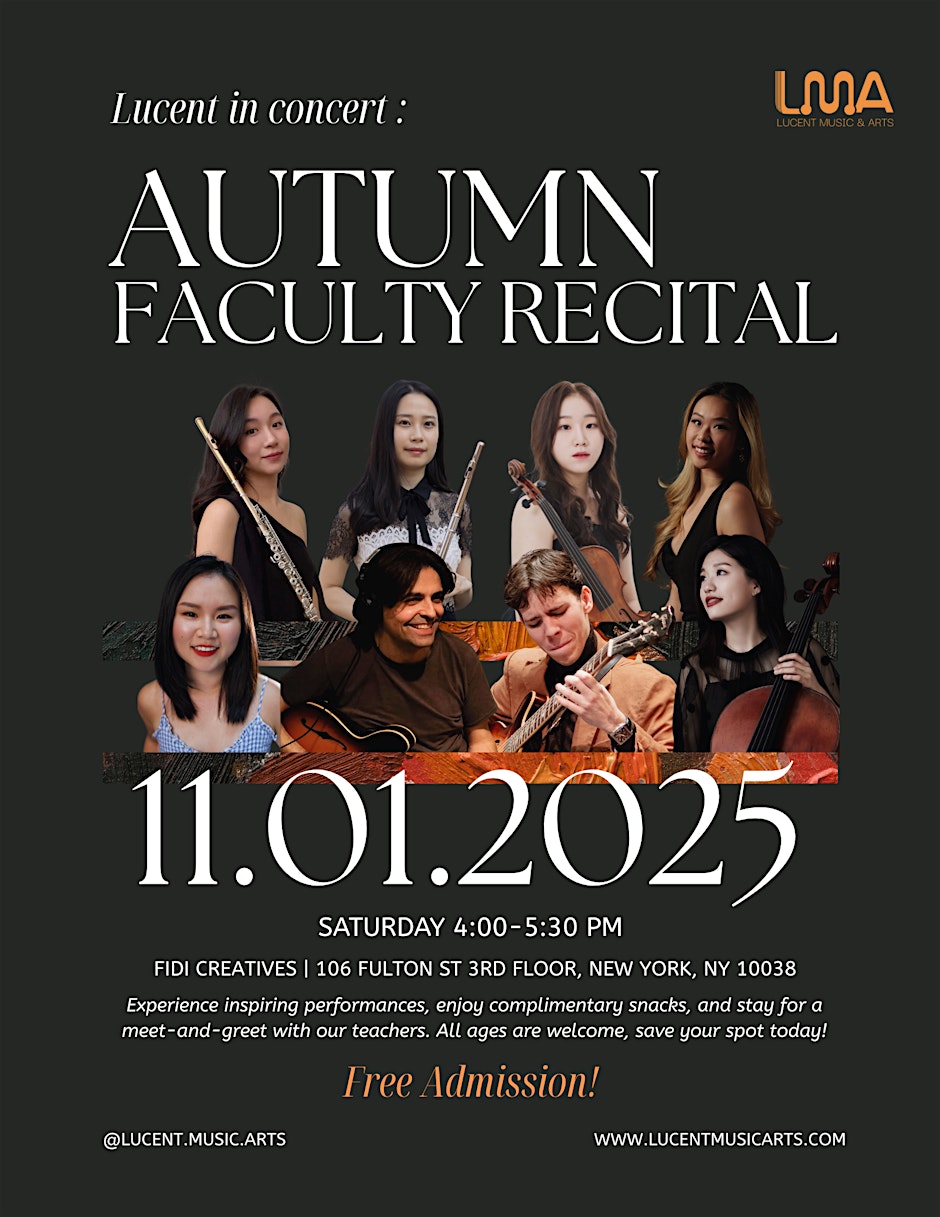 Lucent in Concert: Autumn Faculty Recital