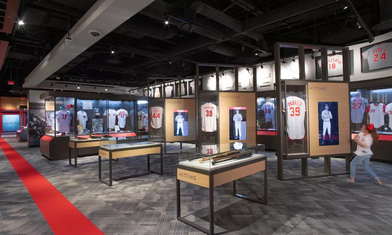 Cincinnati Reds Hall of Fame & Museum Admission — Explore Baseball History with Interactive Exhibits, 25% Off