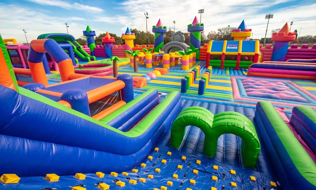 Epic Bounce: Outdoor Inflatable Fun for the Whole Family